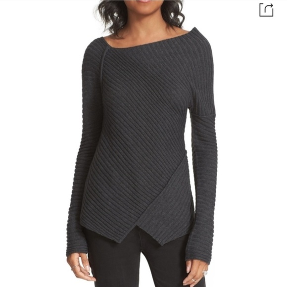 Free People Love and Harmony Asymmetrical Sweater - Picture 3 of 7